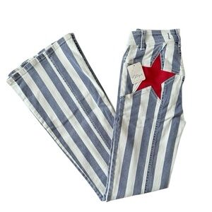 Free People Firecracker Jeans Stripe